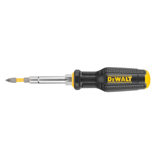 Купити Отвертка - набор FULL FIT 6 Way с двумя сменными битами DeWALT DWHT66569-0. Официальный магазин Toolmaster Украина. Фирменный инструмент и оборудование, официальная гарантия