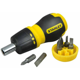 Купити Викрутка - набір Multibit Stubby, реверсивна, з шістьма змінними бітами STANLEY 0-66-358. Офіційний магазин Toolmaster Україна. Фірмовий інструмент та обладнання, офіційна гарантія
