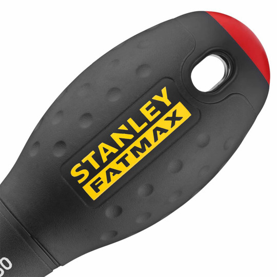 Купити Отвертка FatMax с длиной жала 175 мм под шлиц SL8 с шестигранником под ключ STANLEY FMHT0-62620. Официальный магазин Toolmaster Украина. Фирменный инструмент и оборудование, официальная гарантия