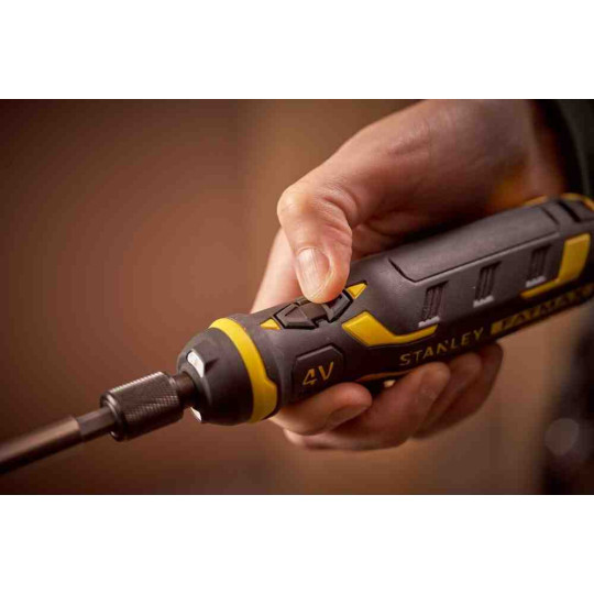 Купити Отвертка - набор аккумуляторная Power-Assist, 4В, 1.5 Ач STANLEY FMHT66719-0. Официальный магазин Toolmaster Украина. Фирменный инструмент и оборудование, официальная гарантия