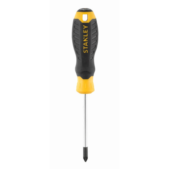 Купити Отвертка Cushion Grip под шлиц Pz1 с длиной жала 75 мм STANLEY STHT16162-0. Официальный магазин Toolmaster Украина. Фирменный инструмент и оборудование, официальная гарантия