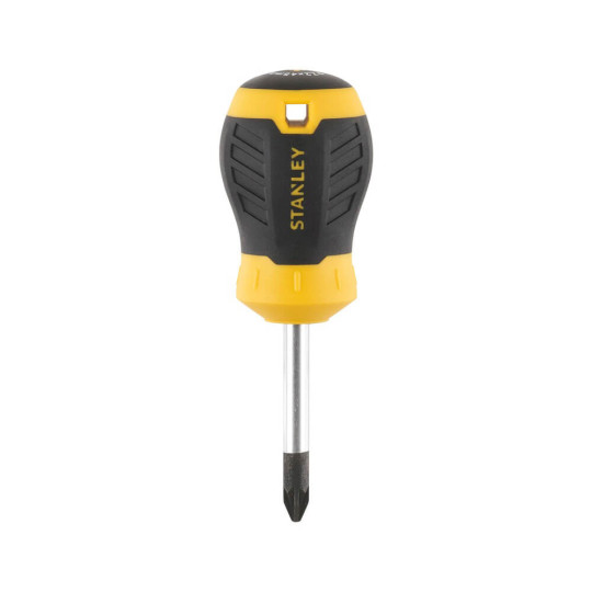 Купити Отвертка Cushion Grip под шлиц Pz2 с длиной жала 45 мм STANLEY STHT16196-0. Официальный магазин Toolmaster Украина. Фирменный инструмент и оборудование, официальная гарантия