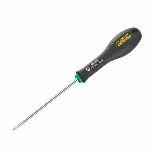 Купити Викрутка FatMax з довжиною жала 100 мм під шліц Torx TT20 STANLEY 0-65-396. Офіційний магазин Toolmaster Україна. Фірмовий інструмент та обладнання, офіційна гарантія