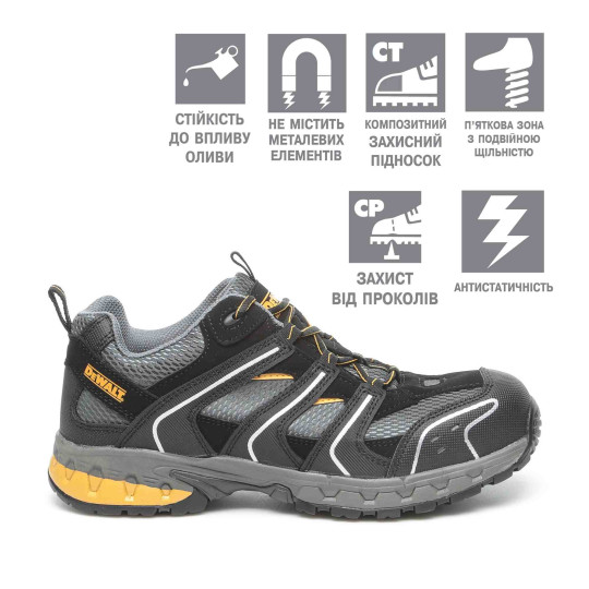 Купити Взуття робоче CUTTER DeWALT DWF50091-126-11. Офіційний магазин Toolmaster Україна. Фірмовий інструмент та обладнання, офіційна гарантія