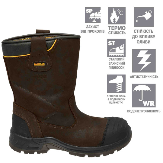 Купити Взуття робоче MILLINGTON DeWALT DWF50202-104-11. Офіційний магазин Toolmaster Україна. Фірмовий інструмент та обладнання, офіційна гарантія
