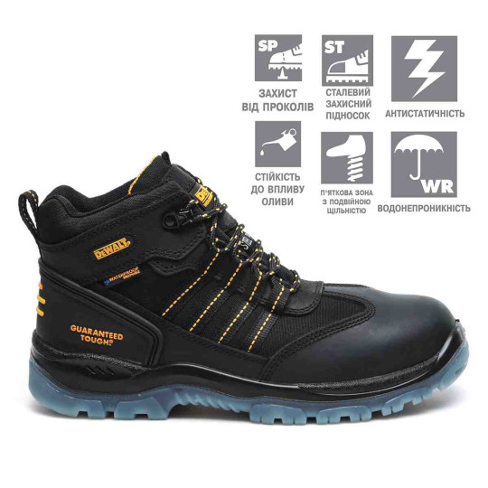 Купити Обувь рабочая NICKEL DeWALT DWF50093-132-9. Официальный магазин Toolmaster Украина. Фирменный инструмент и оборудование, официальная гарантия