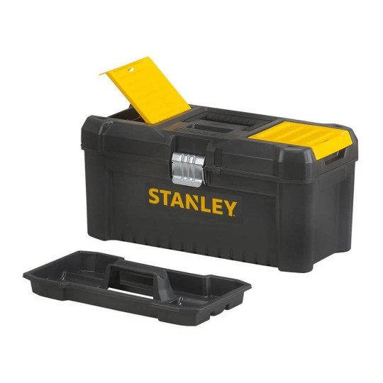 Купити Ящик ESSENTIAL, розміри 406x205x195 мм STANLEY STST1-75518. Офіційний магазин Toolmaster Україна. Фірмовий інструмент та обладнання, офіційна гарантія