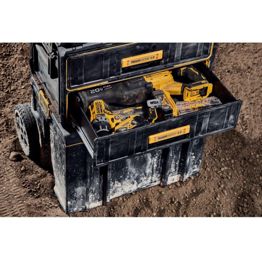Купити Ящик TOUGHSYSTEM 2.0 DeWALT DWST83529-1. Офіційний магазин Toolmaster Україна. Фірмовий інструмент та обладнання, офіційна гарантія