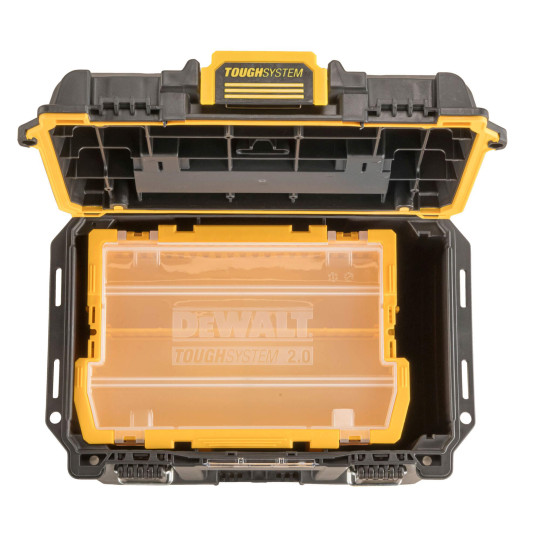 Купити Ящик з органайзером TOUGHSYSTEM 2.0 DeWALT DWST08035-1. Офіційний магазин Toolmaster Україна. Фірмовий інструмент та обладнання, офіційна гарантія