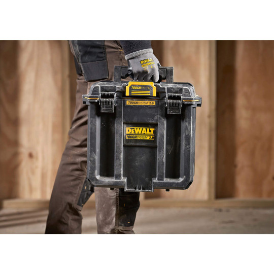 Купити Ящик з органайзером TOUGHSYSTEM 2.0 DeWALT DWST08035-1. Офіційний магазин Toolmaster Україна. Фірмовий інструмент та обладнання, офіційна гарантія