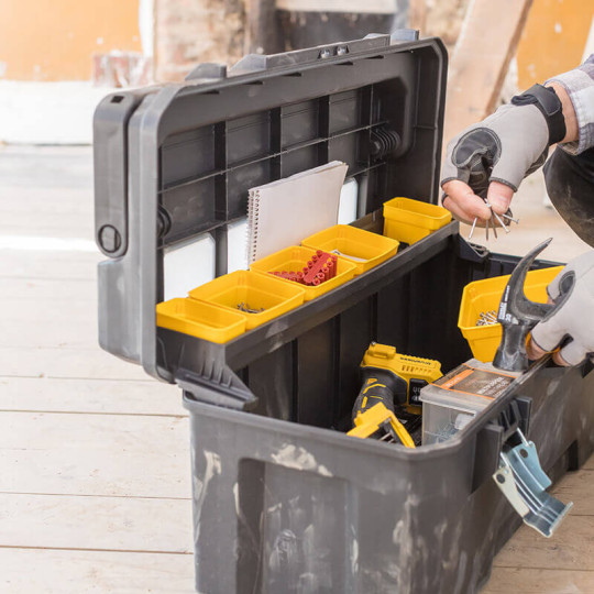 Купити Ящик профессиональный FatMax, 660x300x275 мм STANLEY FMST1-75791. Официальный магазин Toolmaster Украина. Фирменный инструмент и оборудование, официальная гарантия