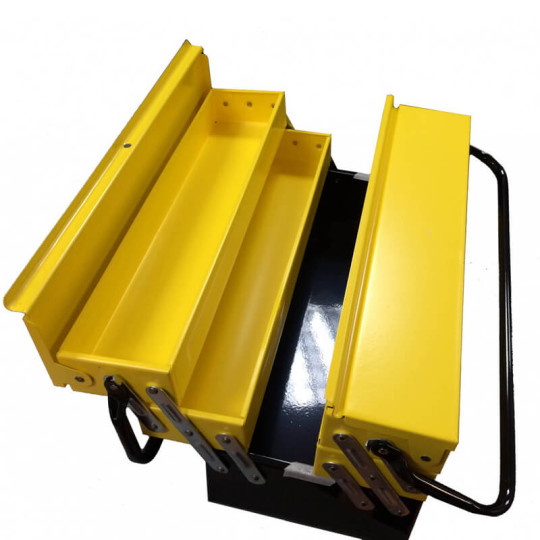 Купити Ящик EXPERT CANTILEVER, 450 х 208 х 208 мм, з п’ятьма розкладними секціями, металевий, STANLEY. STANLEY 1-94-738. Офіційний магазин Toolmaster Україна. Фірмовий інструмент та обладнання, офіційна гарантія