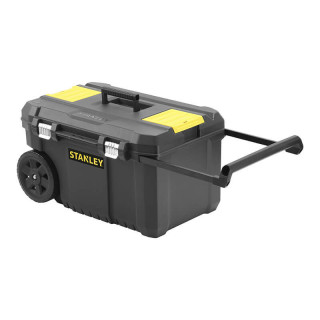 Купити Ящик большого объема ESSENTIAL CHEST, размеры 665x404x344 мм, с колесами STANLEY STST1-80150. Официальный магазин Toolmaster Украина. Фирменный инструмент и оборудование, официальная гарантия
