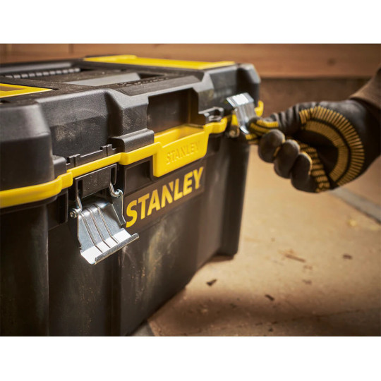 Купити Ящик ESSENTIAL Cantilever, 490х290х250 мм (19) STANLEY STST83397-1. Официальный магазин Toolmaster Украина. Фирменный инструмент и оборудование, официальная гарантия