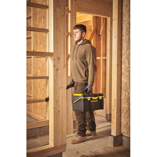 Купити Ящик ESSENTIAL Cantilever, 490х290х250 мм (19) STANLEY STST83397-1. Официальный магазин Toolmaster Украина. Фирменный инструмент и оборудование, официальная гарантия