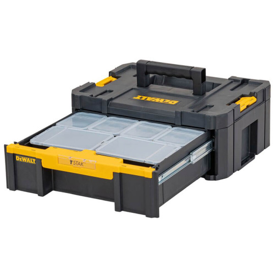 Купити Ящик инструментальный TSTAK DeWALT DWST1-70705. Официальный магазин Toolmaster Украина. Фирменный инструмент и оборудование, официальная гарантия