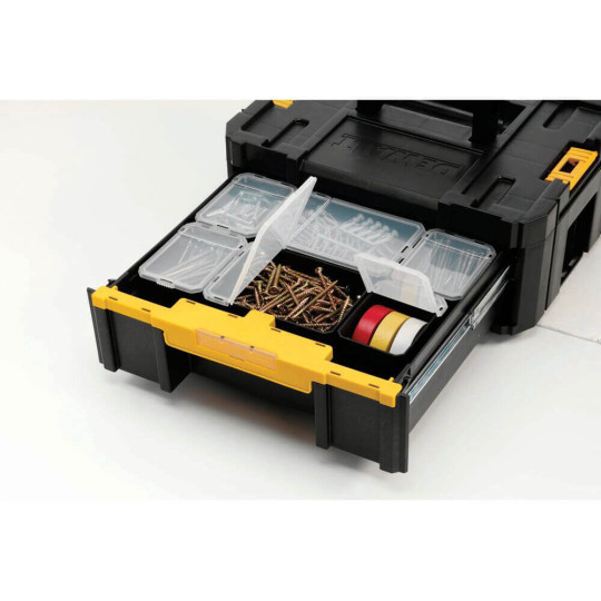 Купити Ящик инструментальный TSTAK DeWALT DWST1-70705. Официальный магазин Toolmaster Украина. Фирменный инструмент и оборудование, официальная гарантия
