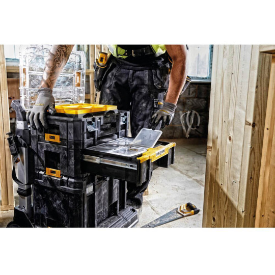 Купити Ящик инструментальный TSTAK DeWALT DWST1-70705. Официальный магазин Toolmaster Украина. Фирменный инструмент и оборудование, официальная гарантия
