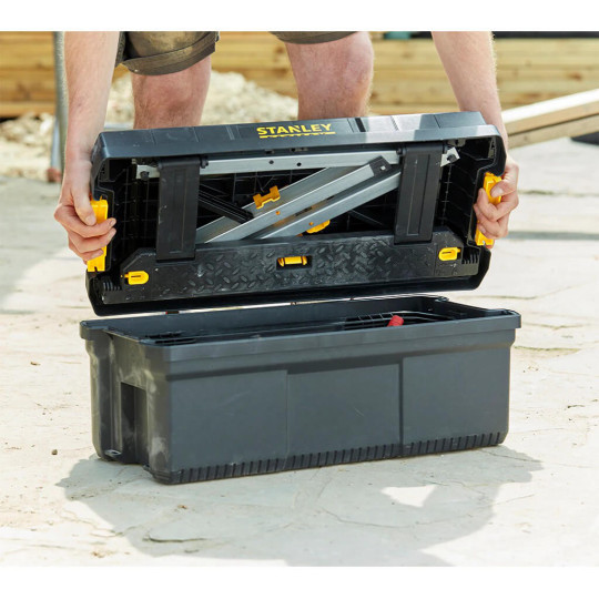 Купити Ящик-лестница для инструмента FatMax, 25”, 290 x 640 x 300 мм STANLEY FMST81083-1. Официальный магазин Toolmaster Украина. Фирменный инструмент и оборудование, официальная гарантия