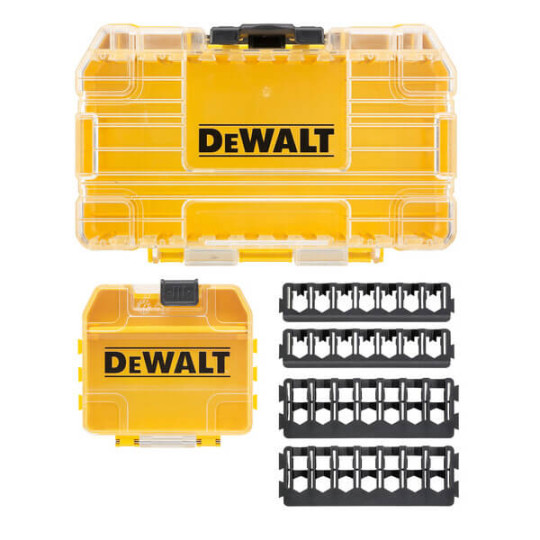 Купити Футляр для біт системи TSTAK Tough Case S DeWALT DT70801. Офіційний магазин Toolmaster Україна. Фірмовий інструмент та обладнання, офіційна гарантія