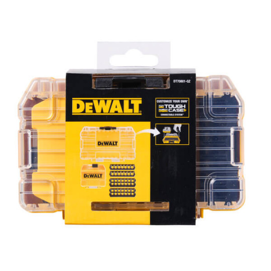 Купити Футляр для біт системи TSTAK Tough Case S DeWALT DT70801. Офіційний магазин Toolmaster Україна. Фірмовий інструмент та обладнання, офіційна гарантія