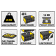 Портативний складний ящик STANLEY SXWT-FT505