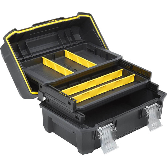 Купити Ящик професійний FatMax Cantilever, розміри 457x310x236 мм STANLEY FMST1-71219. Офіційний магазин Toolmaster Україна. Фірмовий інструмент та обладнання, офіційна гарантія