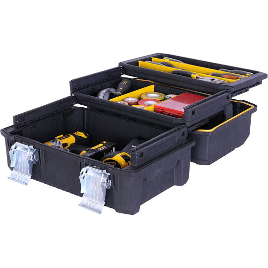 Купити Ящик професійний FatMax Cantilever, розміри 457x310x236 мм STANLEY FMST1-71219. Офіційний магазин Toolmaster Україна. Фірмовий інструмент та обладнання, офіційна гарантія