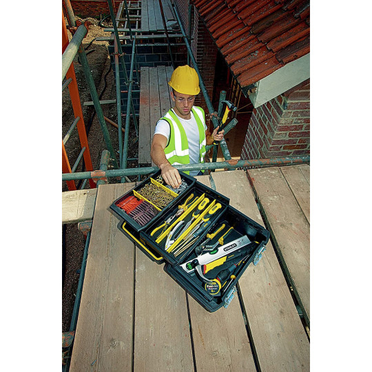 Купити Ящик професійний FatMax Cantilever, розміри 457x310x236 мм STANLEY FMST1-71219. Офіційний магазин Toolmaster Україна. Фірмовий інструмент та обладнання, офіційна гарантія