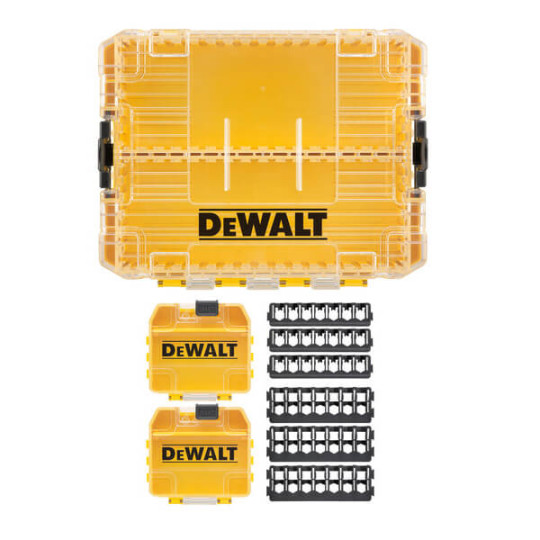 Купити Футляр для біт системи TSTAK Tough Case М DeWALT DT70803. Офіційний магазин Toolmaster Україна. Фірмовий інструмент та обладнання, офіційна гарантія