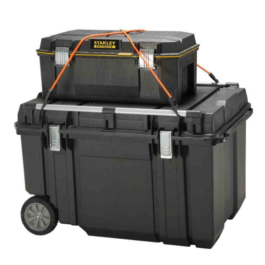 Купити Ящик FATMAX®, 240 л, размеры 990 x 590 x 620 мм, с функцией транспортировки STANLEY FMST1-75531. Официальный магазин Toolmaster Украина. Фирменный инструмент и оборудование, официальная гарантия
