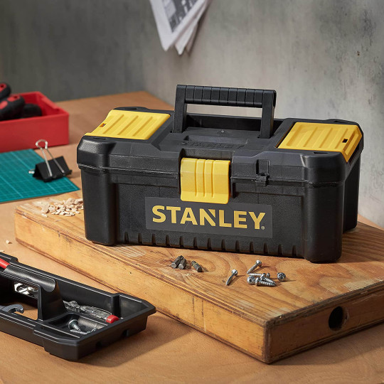 Купити Ящик ESSENTIAL, розміри 320x188x132 мм (12.5) STANLEY STST1-75514. Офіційний магазин Toolmaster Україна. Фірмовий інструмент та обладнання, офіційна гарантія