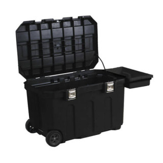 Купити Ящик MOBILE JOB CHEST, размеры 962x591x578 мм, пластиковый с колесами STANLEY 1-93-278. Официальный магазин Toolmaster Украина. Фирменный инструмент и оборудование, официальная гарантия