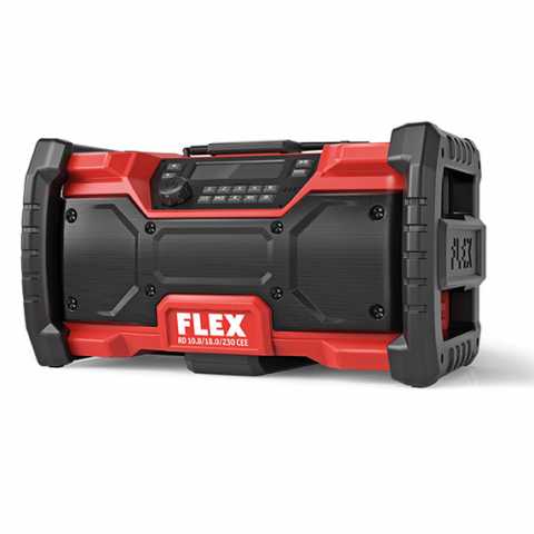 Купить Цифровое аккумуляторное строительное радио FLEX RD 10.8/18.0/230 CEE Ирпень Киев Буча Киевская область