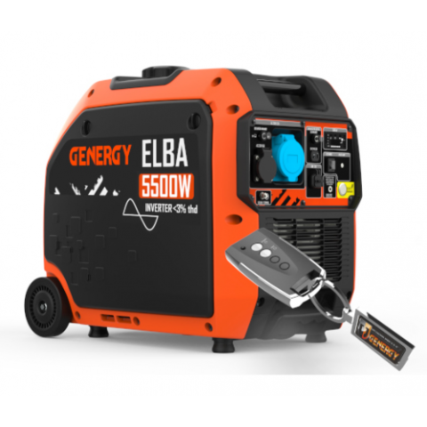 Купить Генератор інверторний GENERGY ELBA RC 5,5 кВт (240085090)