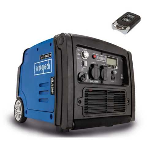 КУпить Инверторный бензиновый генератор Scheppach SG3400i Киев Ирпень Буча Toolmaster