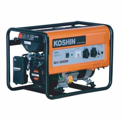 Купить Бензиновый генератор Koshin GV-3000-BAC арт. 0658552 Киев Ирпень Буча Toolmaster