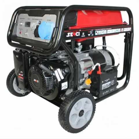 Купить Бензиновий генератор SENCI SC7800Е Киев Ирпень Буча Toolmaster