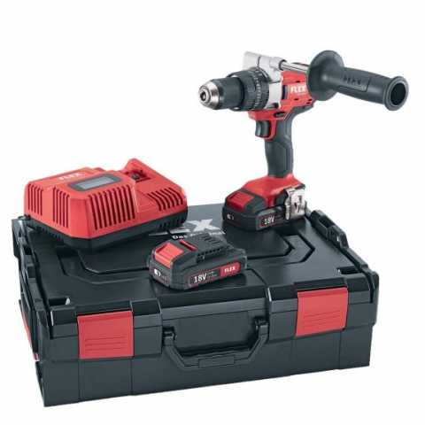 Купить Шуруповёрт аккумуляторный бесщёточный FLEX DD 2G 18.0-EC/2.5 Set Ирпень Киев Буча Киевская область